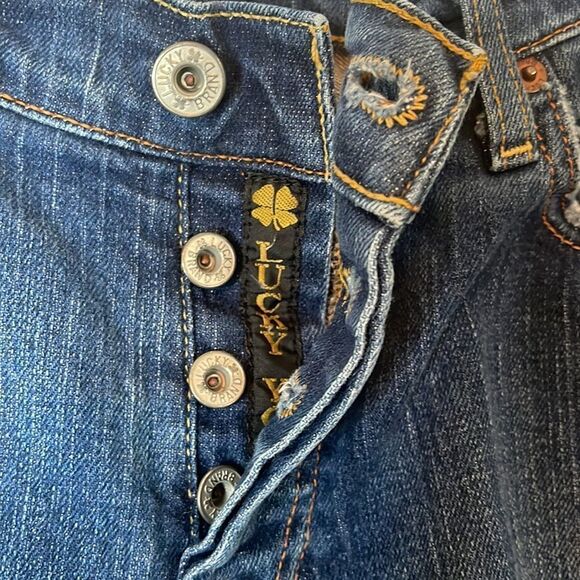 Lucky Brand Cut off Easy Rider shorts size 12 With Frayed Hem, Women’s Lucky - Picture 7 of 7